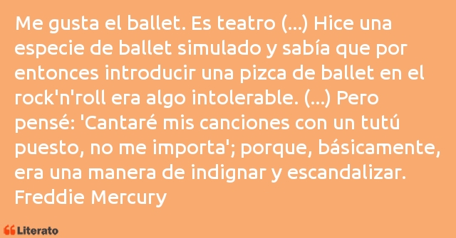 Frases de Freddie Mercury