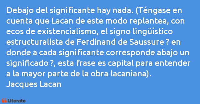 Frases de Jacques Lacan