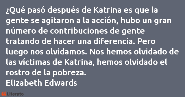 Frases de Elizabeth Edwards