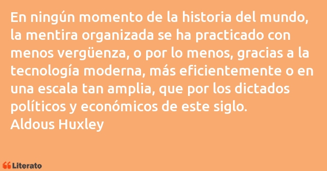 Frases de Aldous Huxley