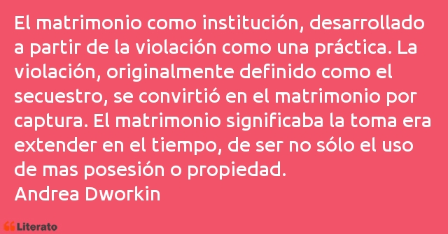 Frases de Andrea Dworkin