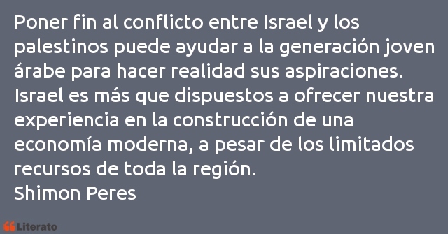 Frases de Shimon Peres