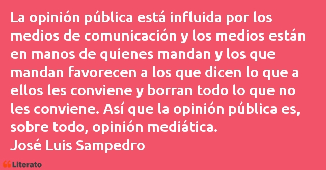 Frases de José Luis Sampedro