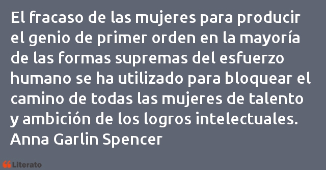 Frases de Anna Garlin Spencer