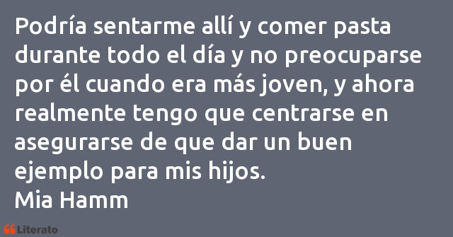 Frases de Mia Hamm