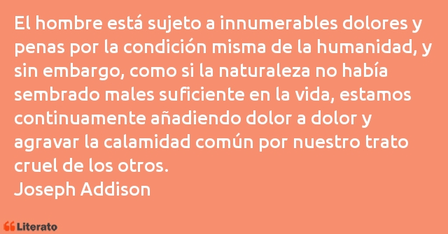 Frases de Joseph Addison