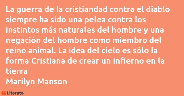 Frases de Marilyn Manson