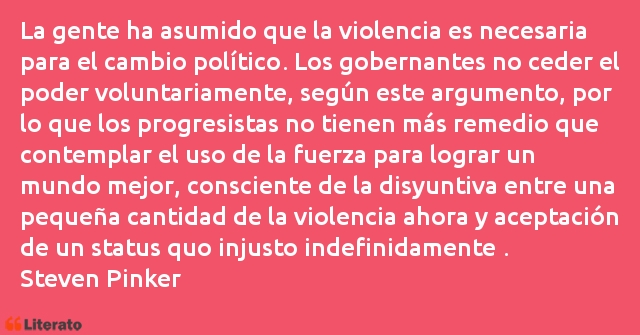 Frases de Steven Pinker