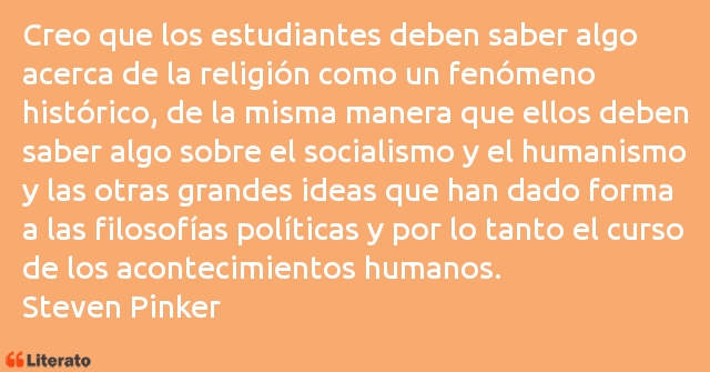 Frases de Steven Pinker