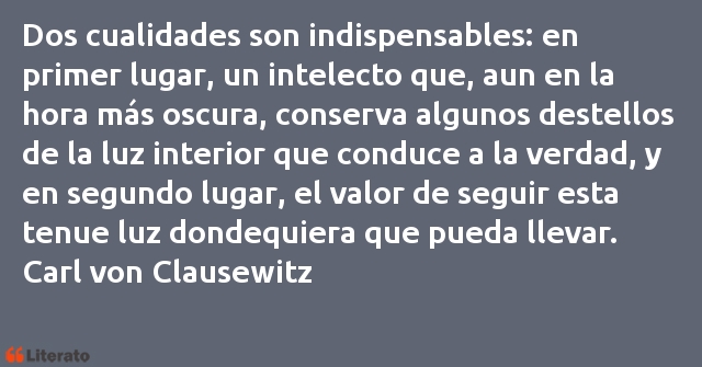 Frases de Carl von Clausewitz