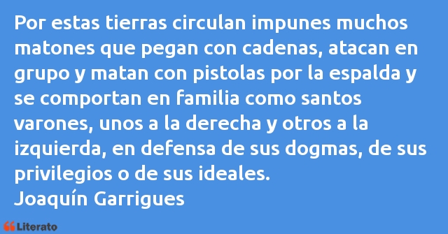 Frases de Joaquín Garrigues