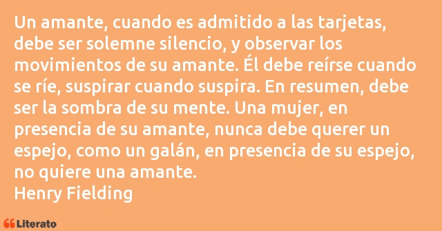 Frases de Henry Fielding