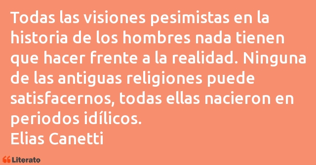 Frases de Elias Canetti