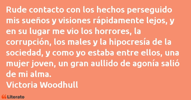 Frases de Victoria Woodhull