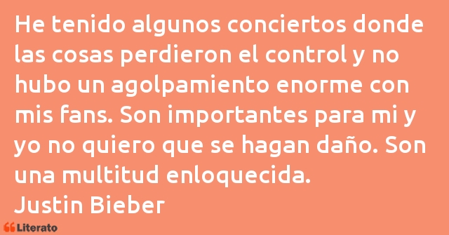 Frases de Justin Bieber