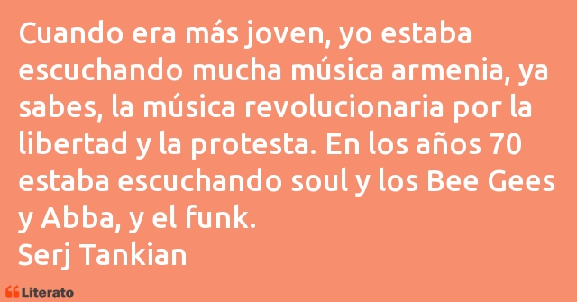 Frases de Serj Tankian