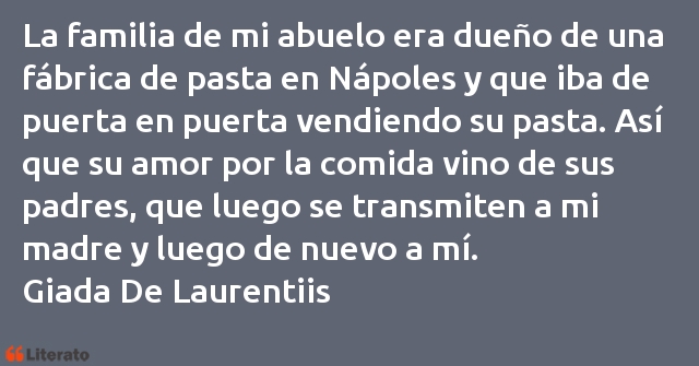 Frases de Giada De Laurentiis