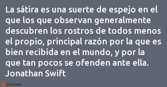 Frases de Jonathan Swift