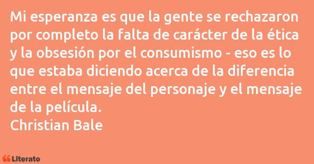 Frases de Christian Bale