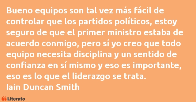 Frases de Iain Duncan Smith