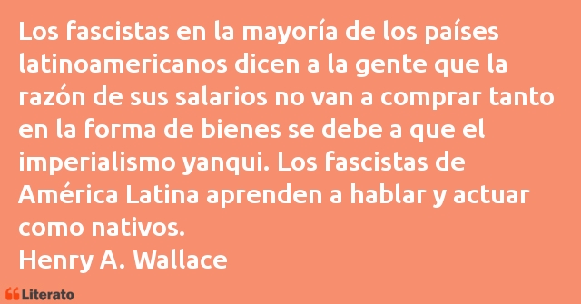 Frases de Henry A. Wallace