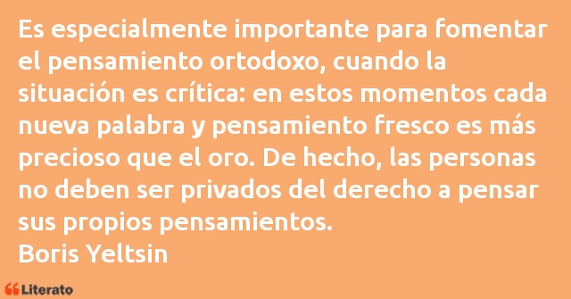 Frases de Boris Yeltsin