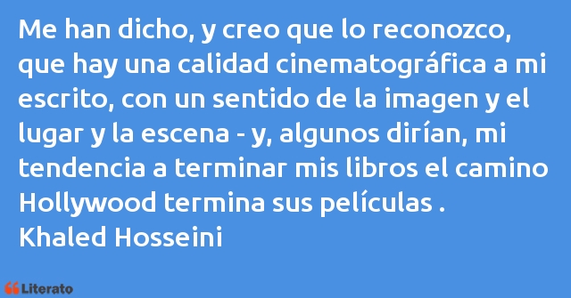 Frases de Khaled Hosseini