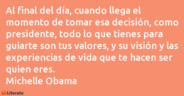 Frases de Michelle Obama