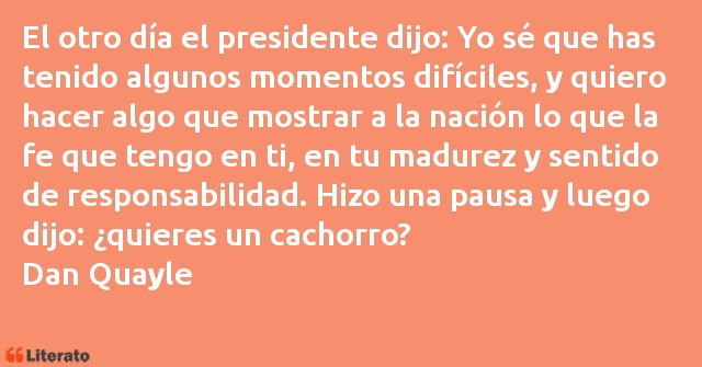 Frases de Dan Quayle