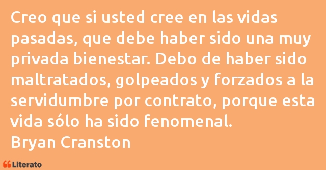 Frases de Bryan Cranston