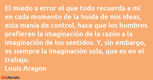 Frases de Louis Aragon