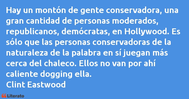 Frases de Clint Eastwood