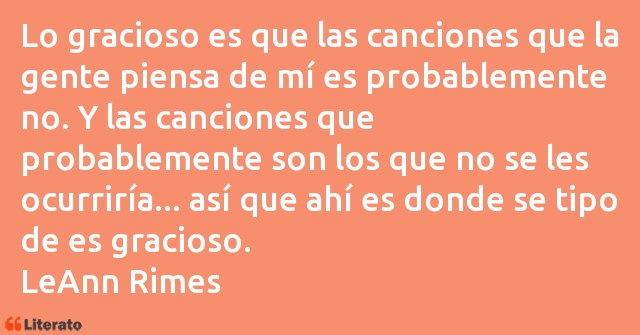 Frases de LeAnn Rimes