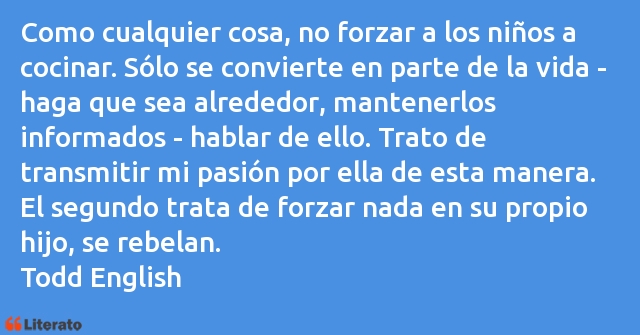 Frases de Todd English