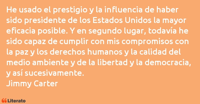 Frases de Jimmy Carter