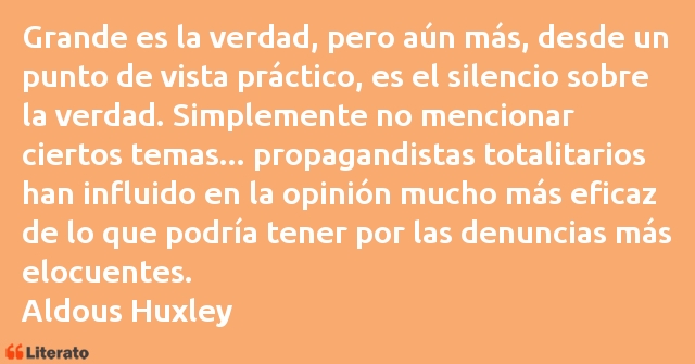 Frases de Aldous Huxley