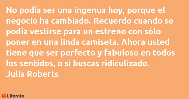 Frases de Julia Roberts