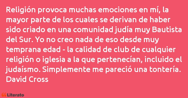 Frases de David Cross
