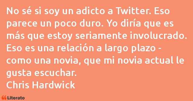 Frases de Chris Hardwick