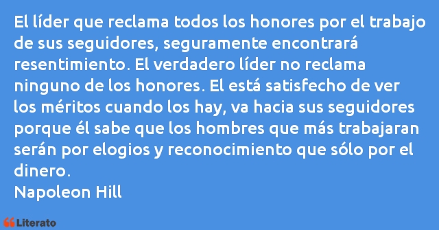 Frases de Napoleon Hill