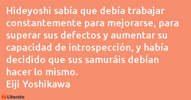 Frases de Eiji Yoshikawa