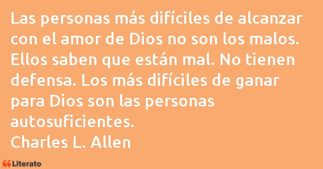 Frases de Charles L. Allen