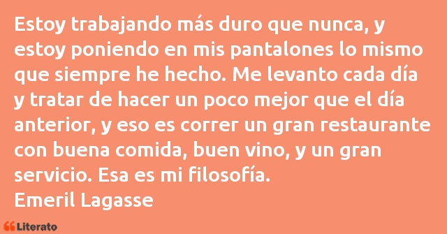 Frases de Emeril Lagasse