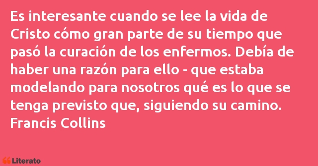 Frases de Francis Collins