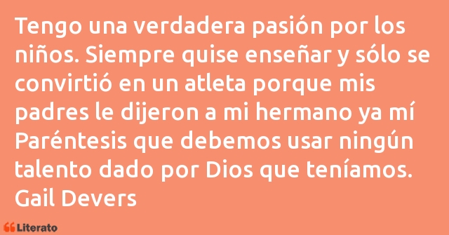 Frases de Gail Devers