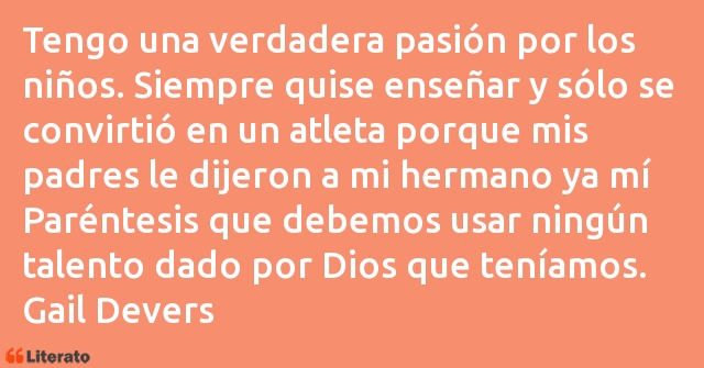 Frases de Gail Devers