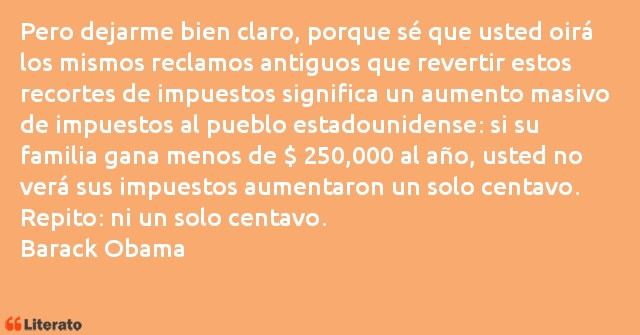 Frases de Barack Obama