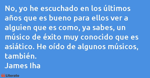 Frases de James Iha