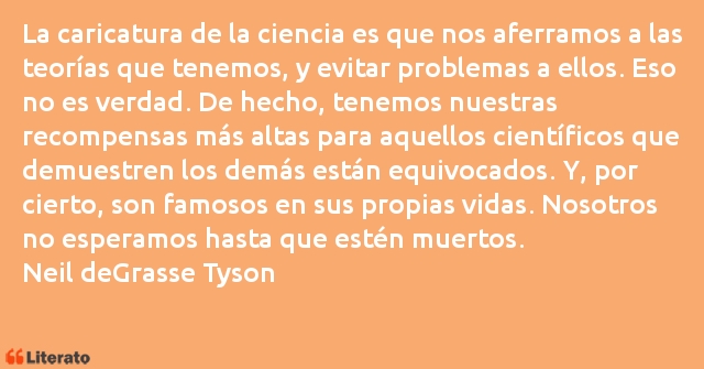 Frases de Neil deGrasse Tyson