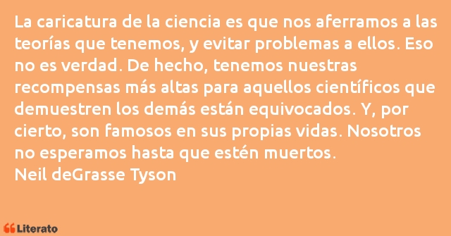 Frases de Neil deGrasse Tyson